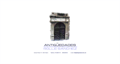 Desktop Screenshot of antiguedadesrolle.com